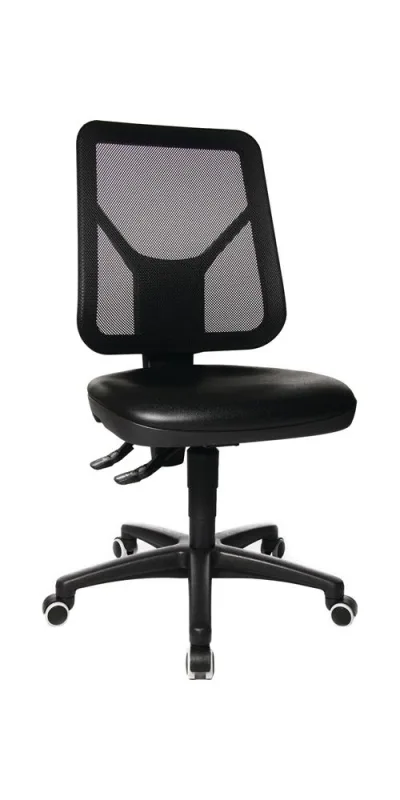 Topstar chaise d’atelier pivotante tec 80 rouleaux mousse