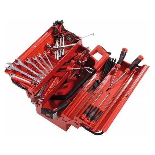 Maletín metálico de 40 herramientas de primer equipo sam - cp-40n