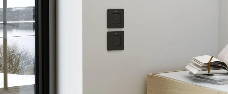 Interruptor regulador master simon 270 io negro mate