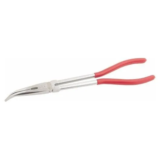 Alicates medio codo redondo extra largo sam - 23928cp