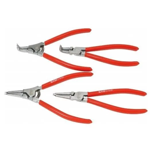 Juego de 4 alicates para circlips sam - 191j4