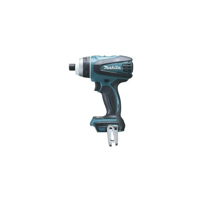 Makita -taladro-atornillador de 18 v li-ion de 4 funciones sin batería ni cargador - dtp141z