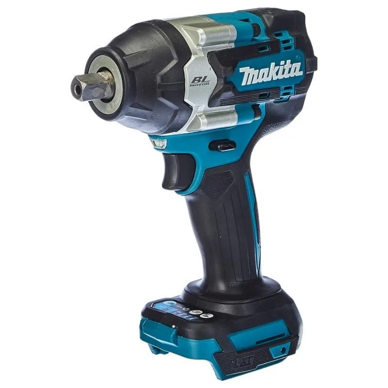 Makita dtw 701 z boulonneuse à chocs 18 v 700 nm 1/2 xpt brushless solo - sans batterie, sans chargeur