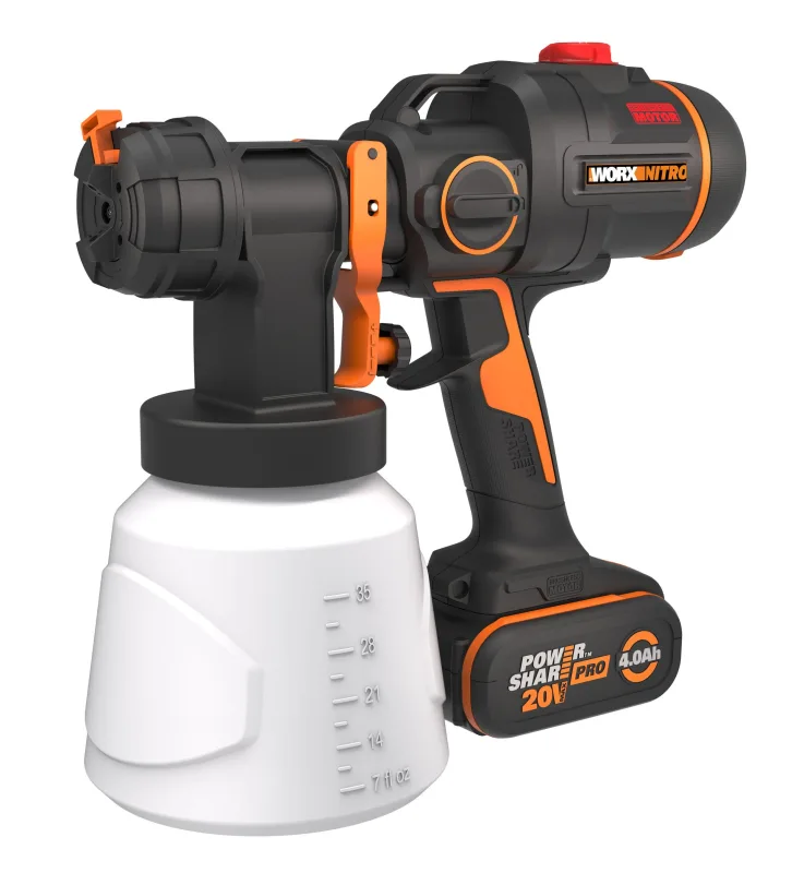 Turbina pintar brushless worx 20v 4 ah