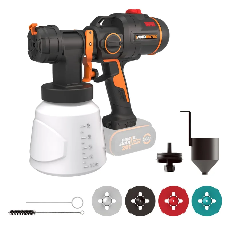 Turbina pintar brushless worx 20v 4 ah