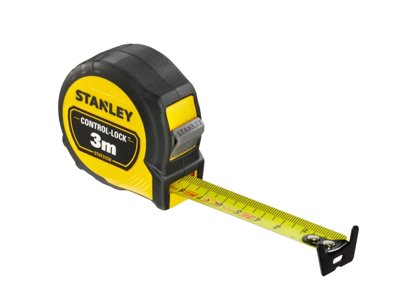 Flexometro control -lock stanley 3 m 19 mm