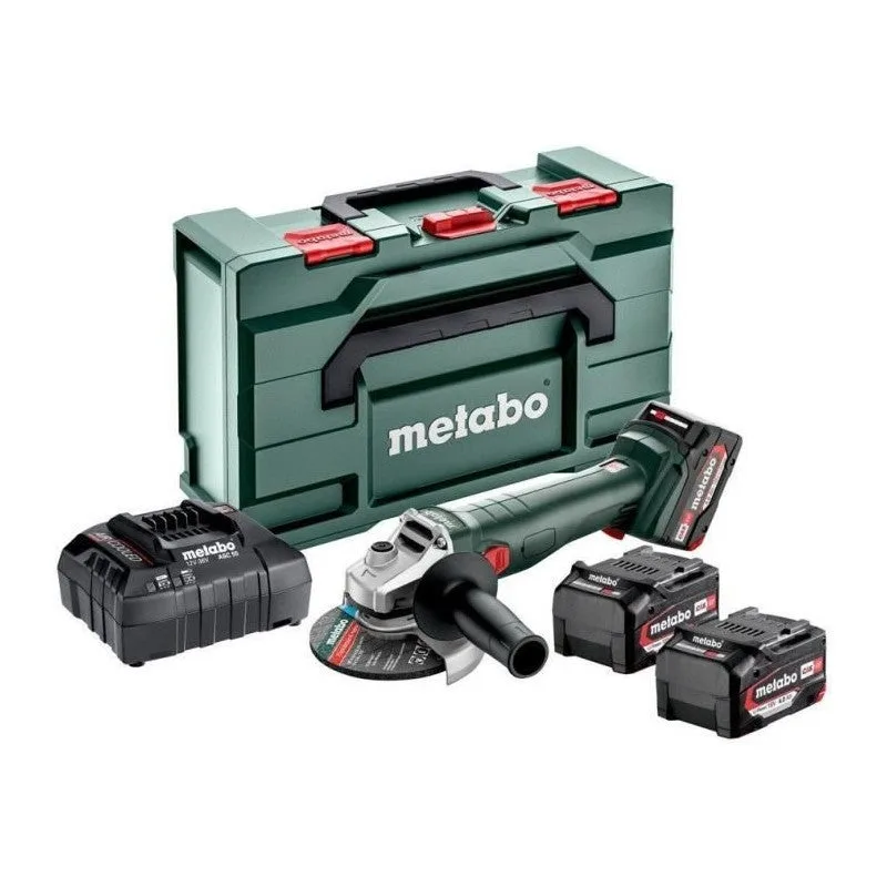 Metabo. szlifierka kąt.w 18 l 9-125 rápido 3x4,0ah