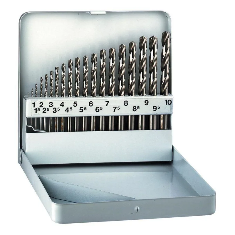 Estuche brocas alpen hss super 19 piezas