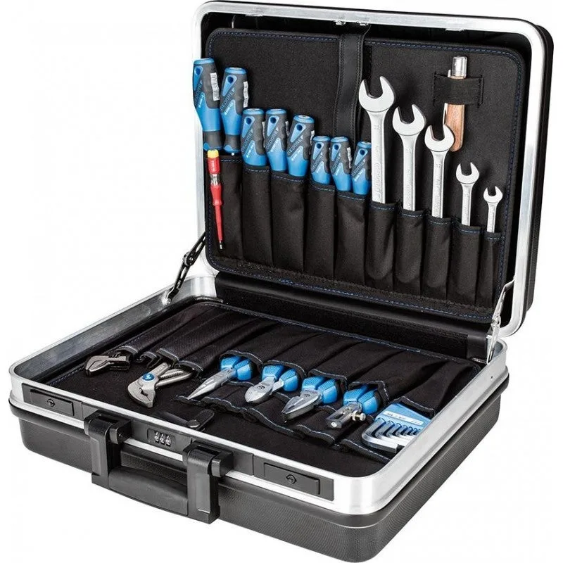 Gedore assortiment d'outils 1041-001 74 pièces fourni avec coffret de