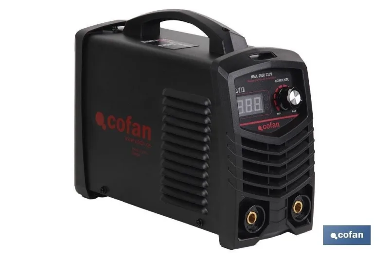 Cofan inverter 200 100% c/accesorios y maletin
