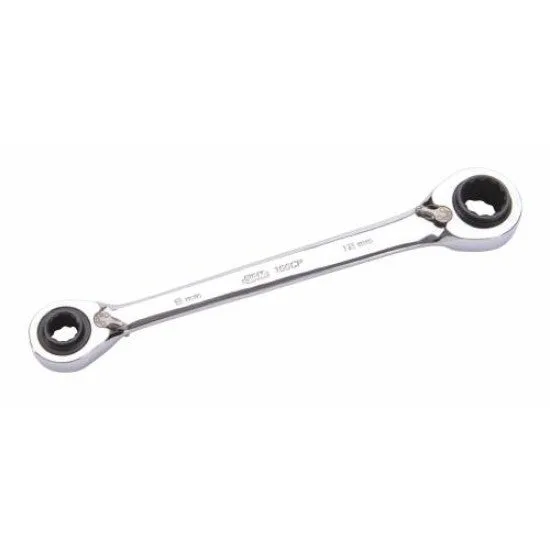 3 clés polygonales à cliquet 4 en 1 sam - 106cp4