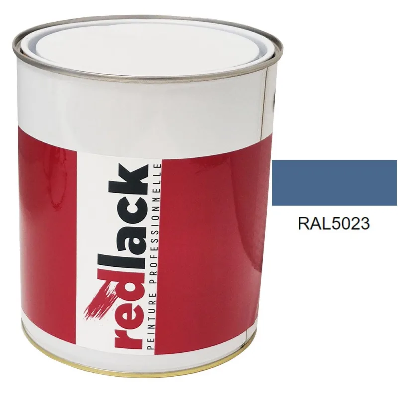 Pintura multi-superficie - ral 5023 azul lejano - acabado mate - 3l - redlack - ral5023