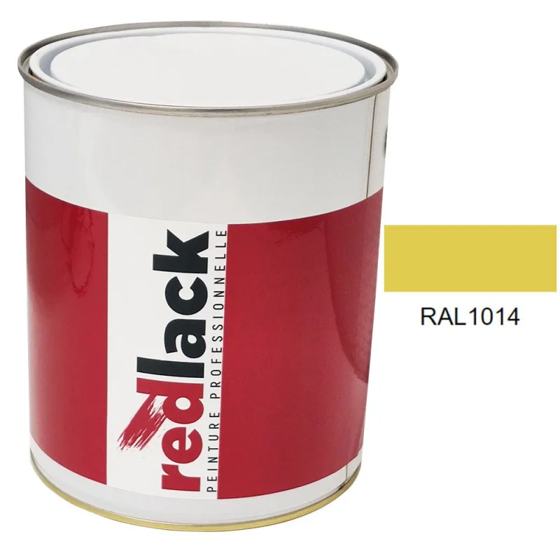 Pintura multi-superficie - ral 1014 marfil - acabado satinado - 3l - redlack - ral1014