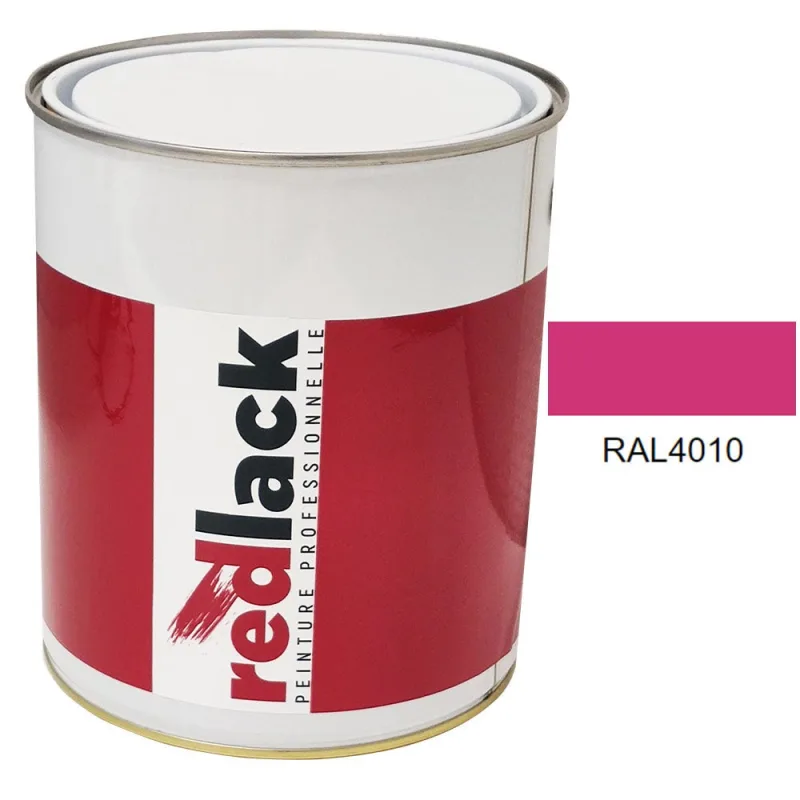 Pintura multi-superficie - ral 4010 telemagenta - acabado brillante - 3l - rojo oscuro4010