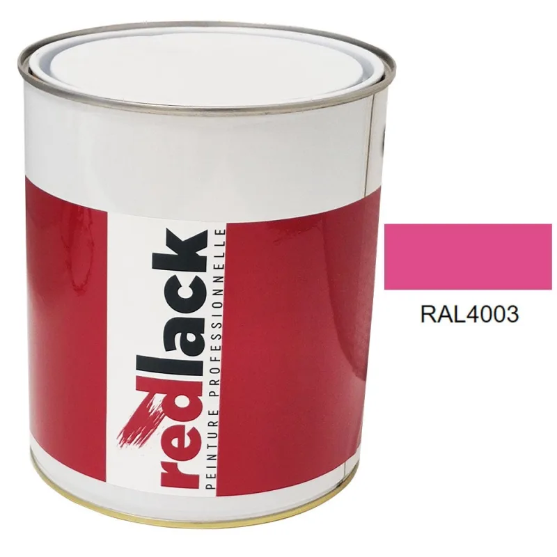 Pintura multi-superficie - ral 4003 violeta brezo - acabado brillante - 3l - redlack - ral4003
