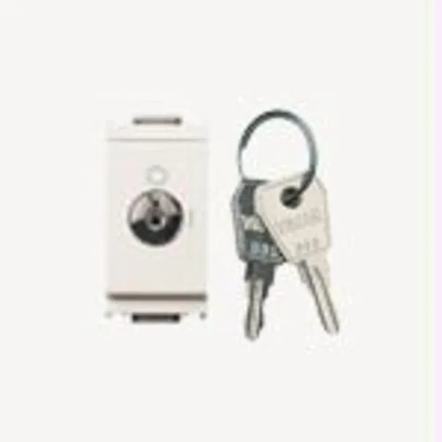 Vimar - 16165.cu.b interr. 2p 16(3)a +llave unificada. blanco