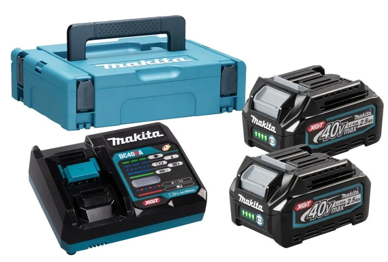 Makita set sans fil bl4025+dc40ra