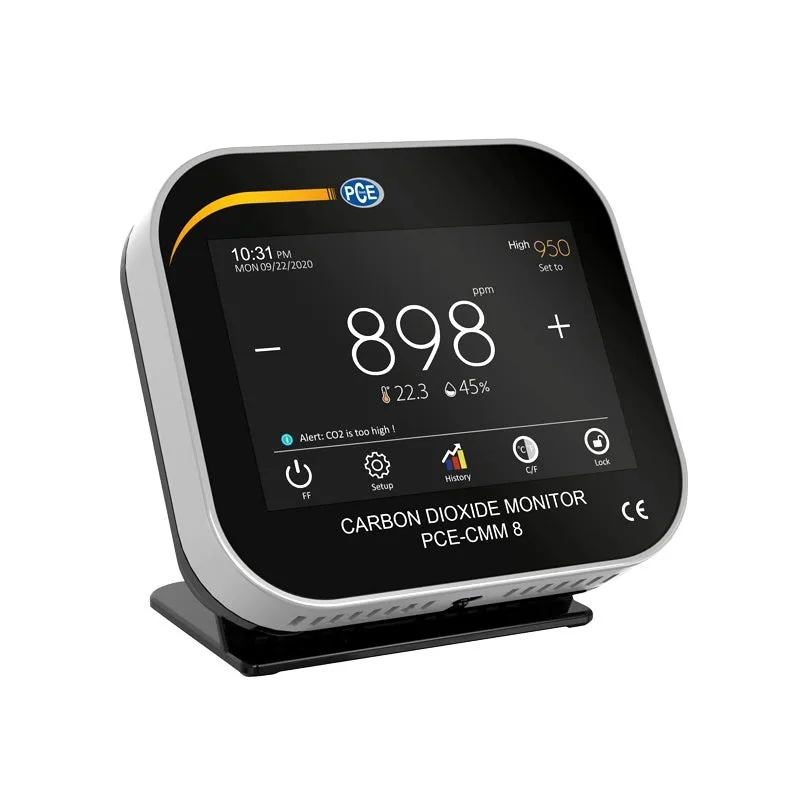 Medidor de co2 pce-cmm 8