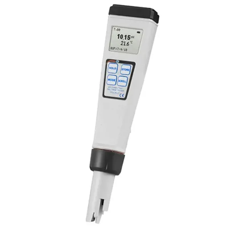 Medidor ph 25 multi ph salinidad temperatura conductividad tds ip67 pce