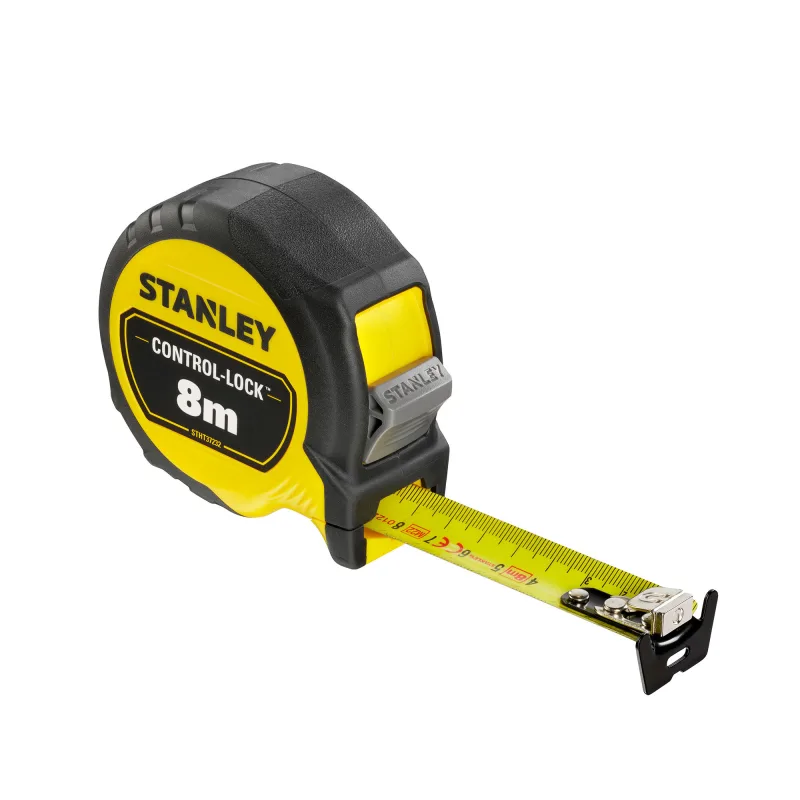 Flexometro control-lock stanley 10m 25mm
