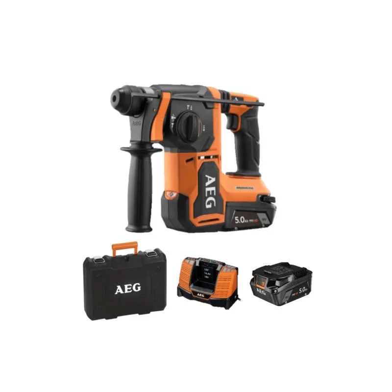 Martillo sin escobillas 18v sds-plus, 2,5j, 5.200ipm, 1.500rpm, 4 modos. suministrado con 2 baterías l1850shd, cargador bl1418 e