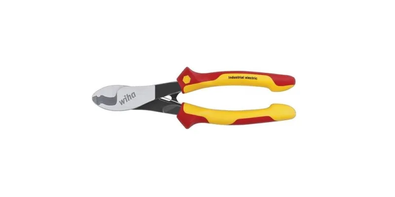 Wiha pince coupe-câbles industrial electric avec ressort d'ouverture