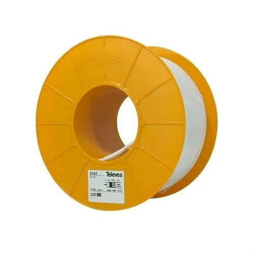 Cable coaxial t100plus lsfh dca 100m blanco - televes