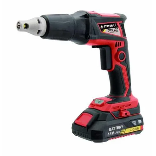 Atornillador stayer para pladur 1/4 18v (2 baterias)