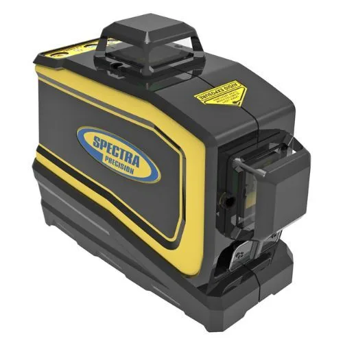 3 x 360° lt58g nivel láser de rayo verde spectra hasta 25 horas de duración de la batería repamine