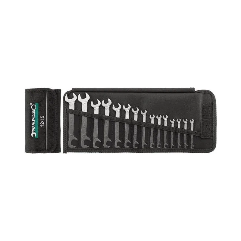 Stahlwille 96404654 juego llaves de dos bocas fijas serie 12a/13