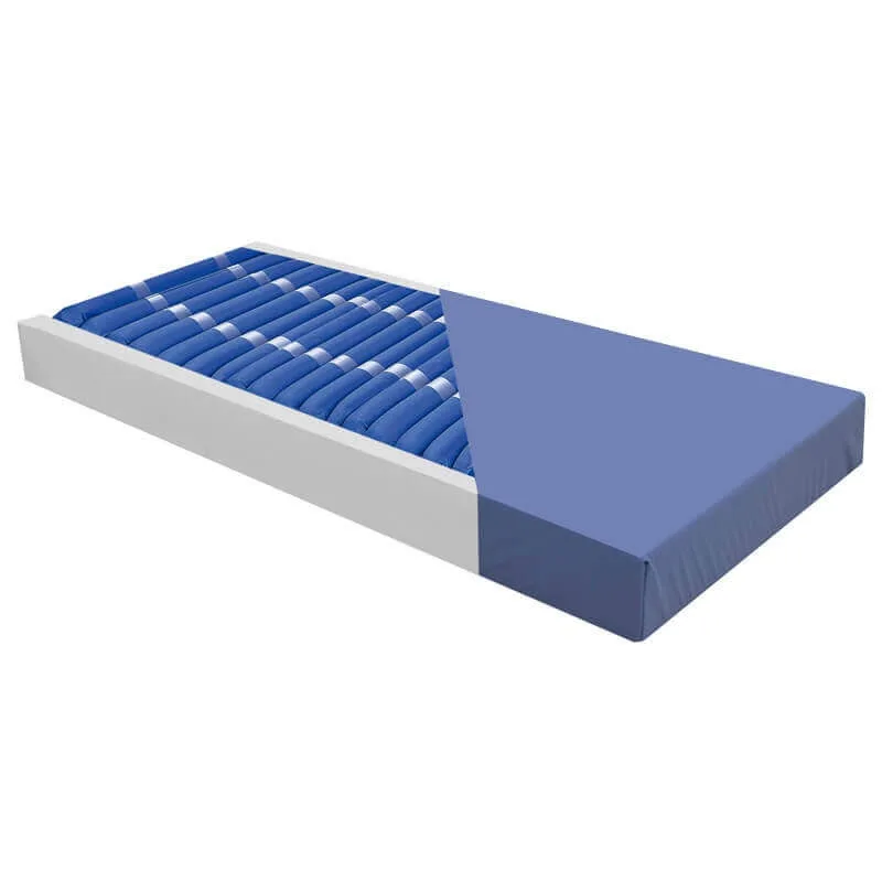 Colchón aire home antiescaras pacientes de hasta 150 kg con úlceras de hasta grado iii-90x190-multicolor-14cm