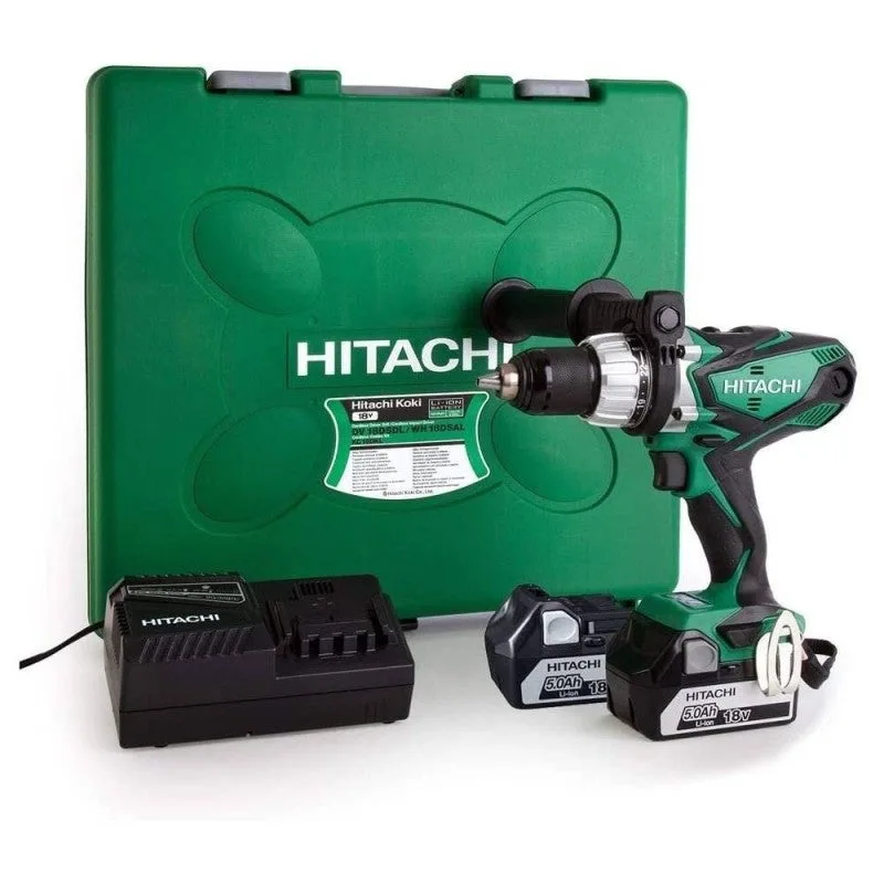 Taladro percutor a batería 18v li-ion 5,0 ah dv18dsdlwj