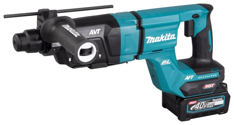 Makita hr007gm201 - martillo ligero bl 40vmax xgt 28mm sds-plus 3 modos d aft aws sin batería ni cargador