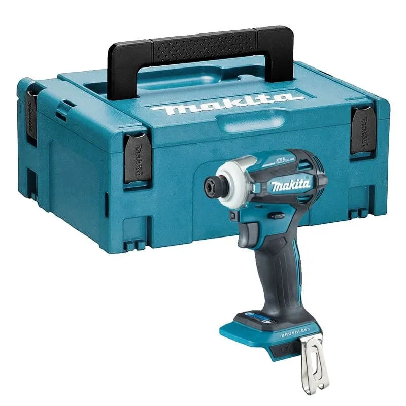 Makita dtd172zj atornillador de impacto bl 18v lxt 180nm con makpac dtd172zj