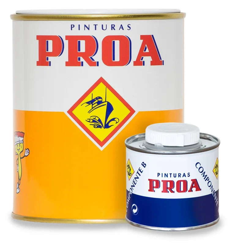 Imprimación epoxi 2 componentes. gran adherencia sobre cualquier superficie. proa. blanco. 3.25l