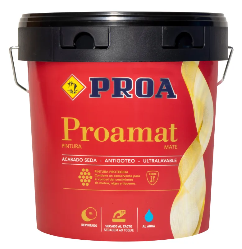 Pintura exterior mate antimoho antiverdín. proamat. sanxenxo. 15l