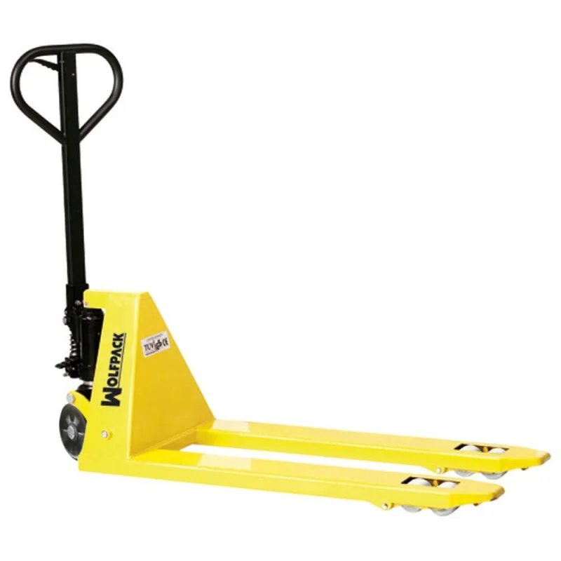 Transpaleta de almacen ruedas poliuretano 2,5 t.