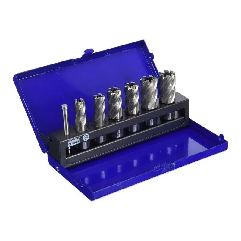 Izar 22681 - fresa hueca hss maquina electromagnética set 14(2)-18(2)-22(2)-