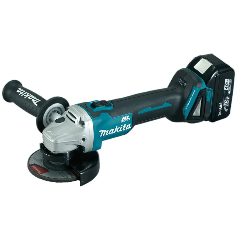 Makita dga454rmj - mini-amoladora a bateria 18v 115 mm