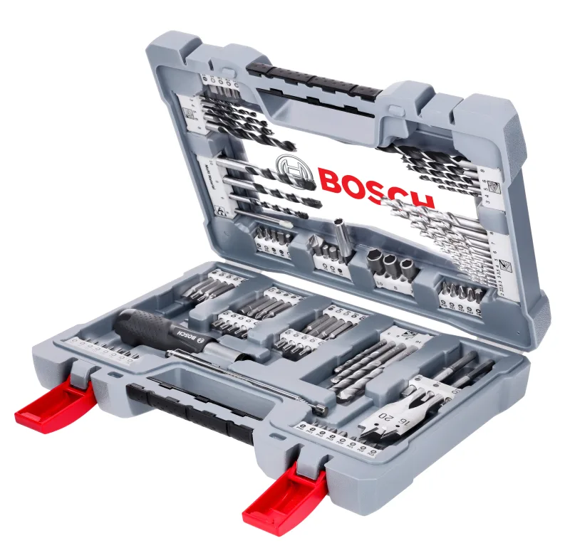 Juego de accesorios 100 pzas bosch premium
