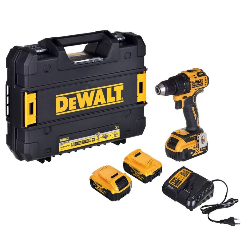 Atornillador inalámbrico 18v dcd708p3t dewalt