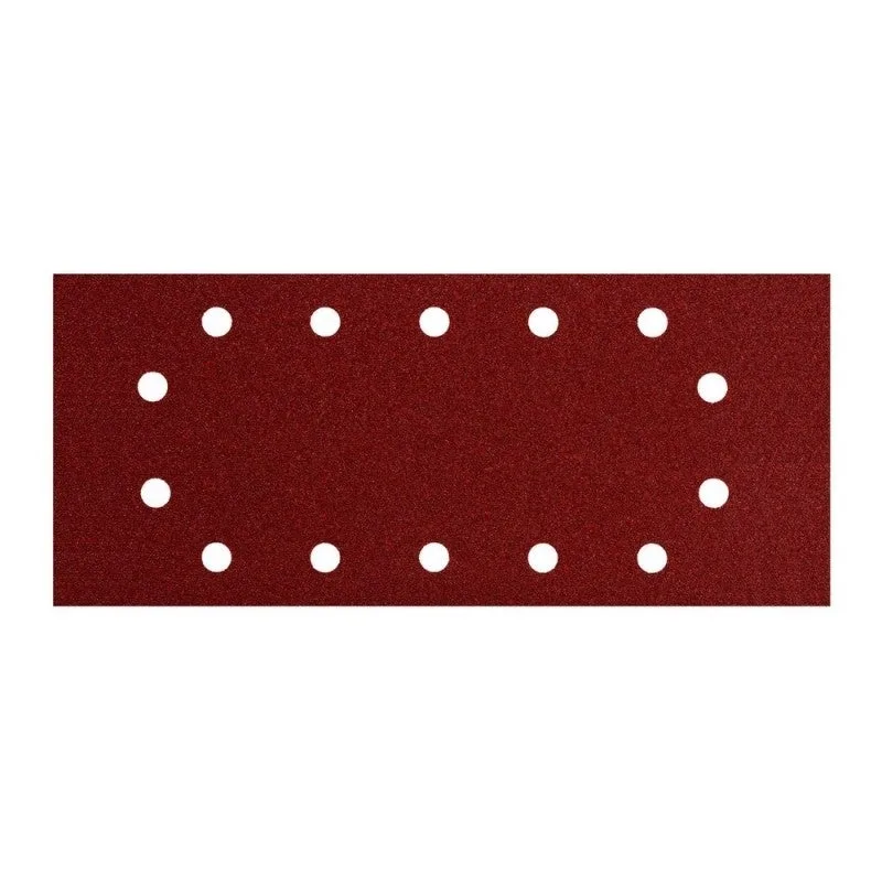 Metabo 624492000 hoja de lijar professional perforada madera y metal 115x280 mm grano p60