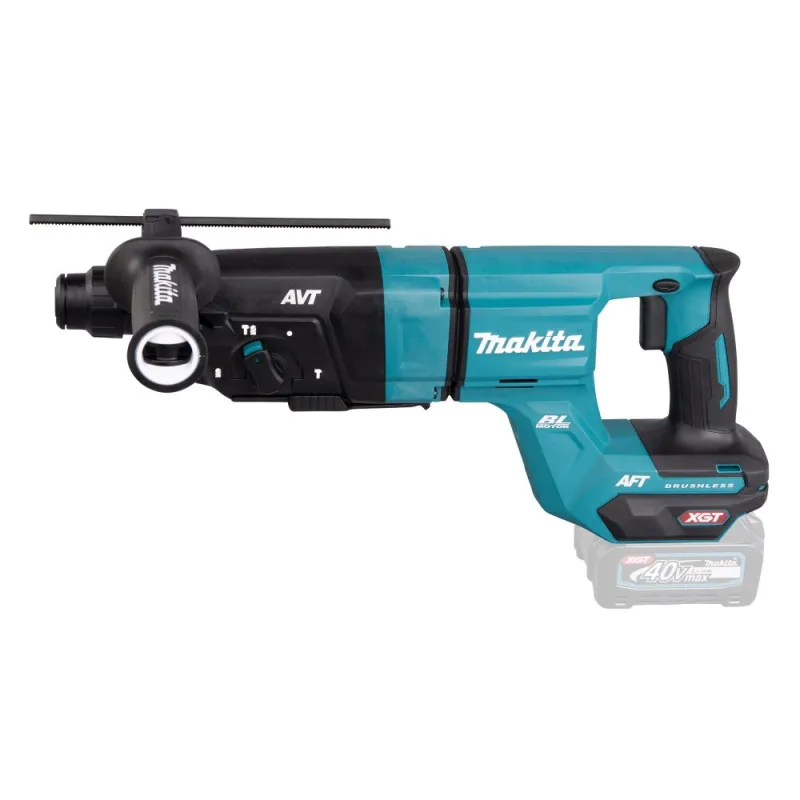 Makita hr007gz - martillo ligero bl 40vmax xgt 28mm sds-plus 3 modos d aft aws sin batería ni cargador