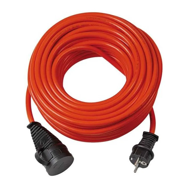 Alargador eléctrico bremaxx® ip44 naranja at-n07v3v3-f3g1,5 de 25 m brennenstuhl 1161600007