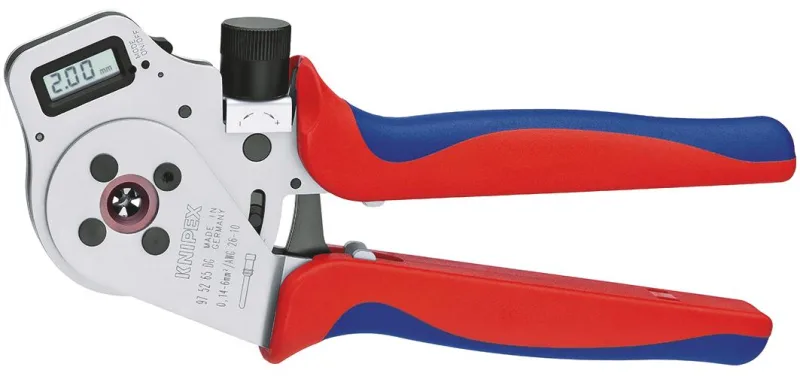 Knipex 97 52 65 dg a pince à sertir à quatre points pour contacts