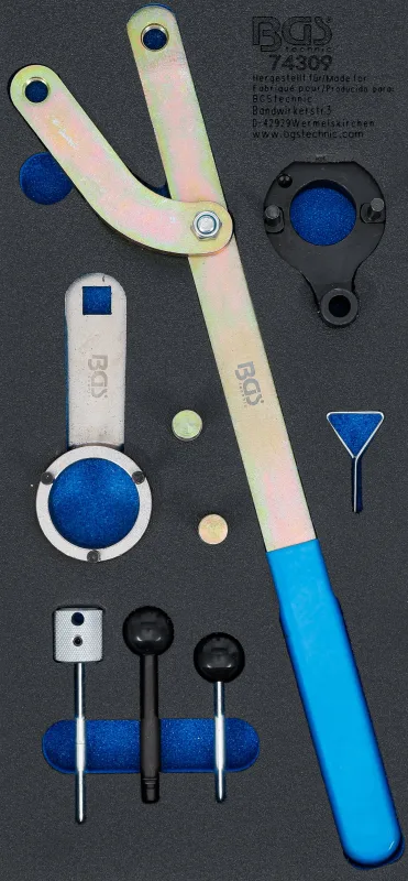 Bandeja para carro 1/3: juego de calado de distribución | para vag 2.0 tdi common rail