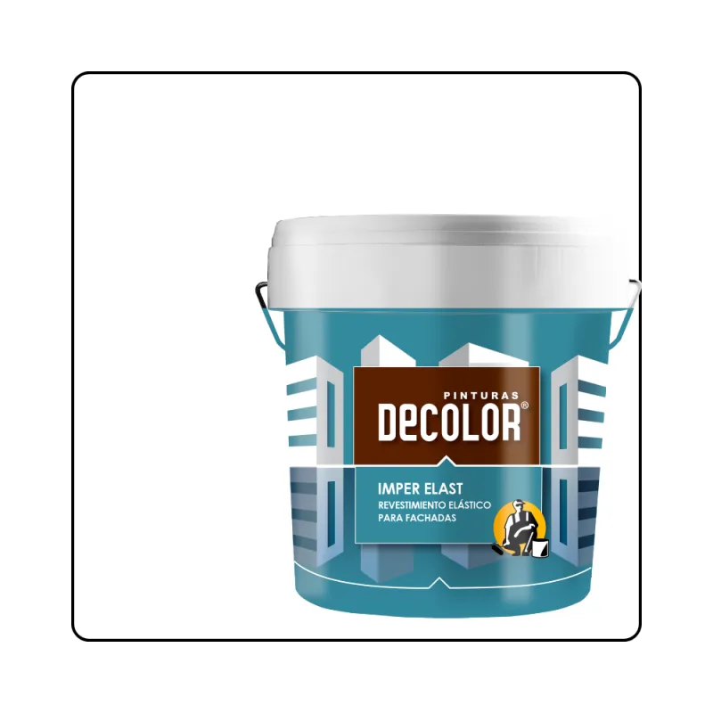 Revestimiento impermeabilizante elástico. imper-elast blanco 15 lt