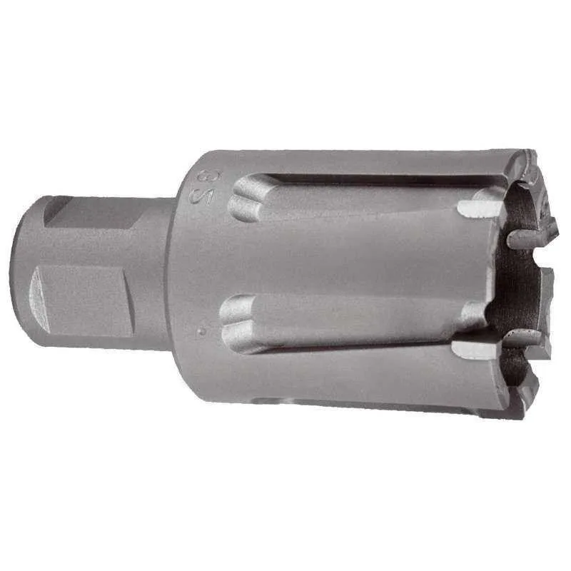 Broca hueca con dientes metal duro vástago weldon para vías de tren (ø 19 mm) ruko 1081519