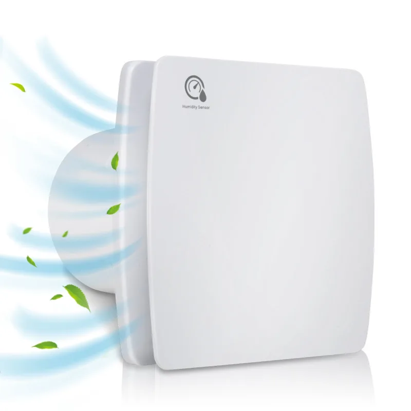 Ventilador de baño - salida de aire del radiador - temporizador de 150 mm - feuchtesor - mit rückflussleitblech