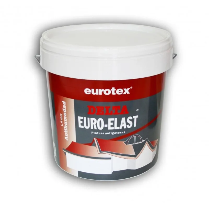 Pintura impermeabilizante para terrazas transitables - delta euroelast - gris perla 15 litros